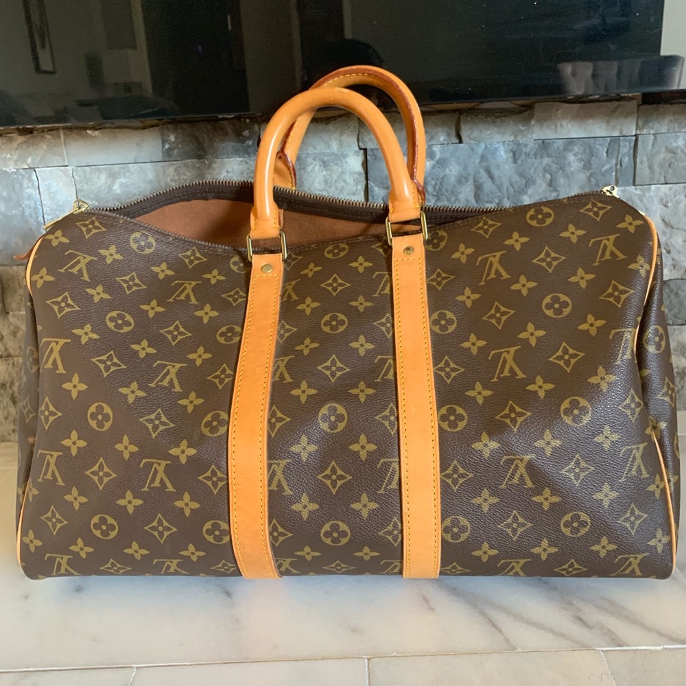 Authentic Louis Vuitton Keepal 45